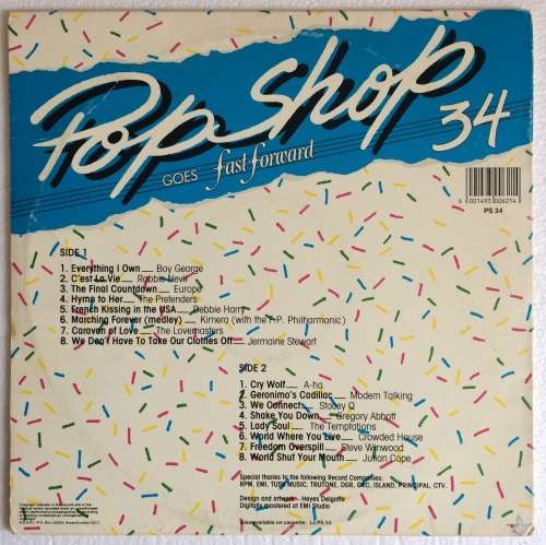 Pop Shop 34 (Vinyl LP) (Cover VG to VG+, LP VG)