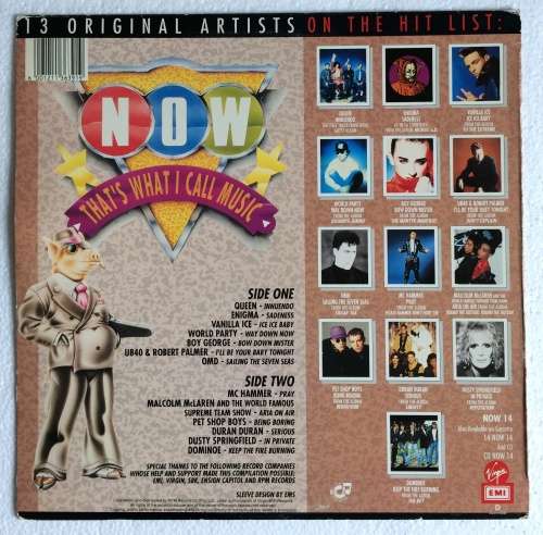 NOW That`s What I Call Music! 14 (Vinyl LP) (Cover VG+, LP VG+)
