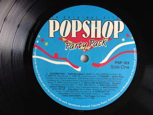 Pop Shop Party Pack Volume 4 (Vinyl LP) (VG+)