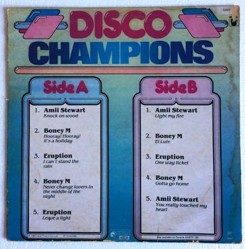 Disco Champions (Vinyl LP) (Cover Fair, LP Strong VG)