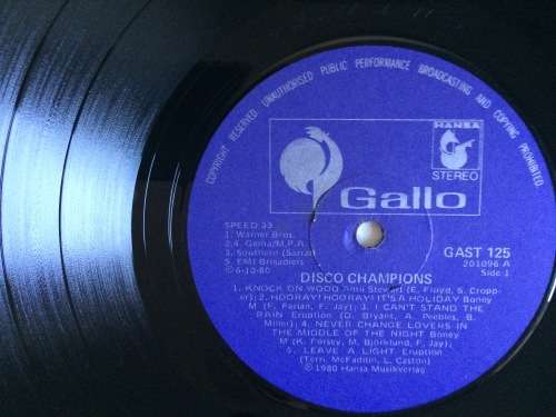 Disco Champions (Vinyl LP) (Cover Fair, LP Strong VG)