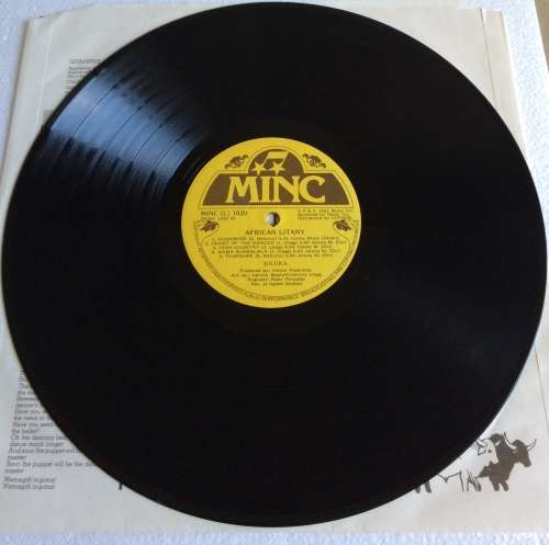 Juluka - African Litany (Vinyl LP) (Cover VG+, LP VG+)