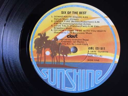 Clout - Six Of The Best (Vinyl LP) (Cover VG+, LP VG+)