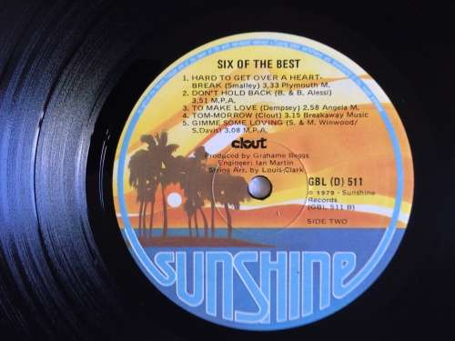 Clout - Six Of The Best (Vinyl LP) (Cover VG+, LP VG+)