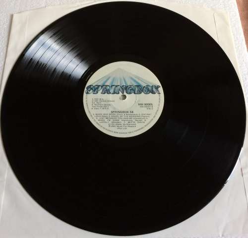 Springbok Hit Parade 54 (Vinyl LP) (Cover VG+, LP VG)