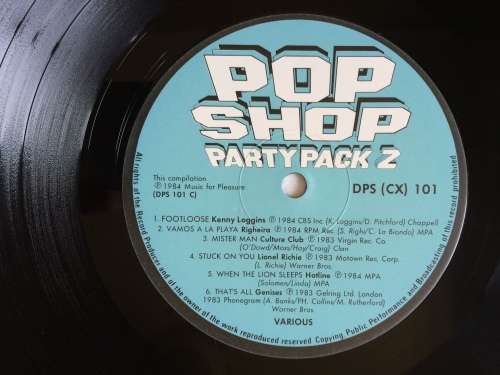 Pop Shop Party Pack 2 (Vinyl 2LP) (Cover VG+, LP`s VG+)