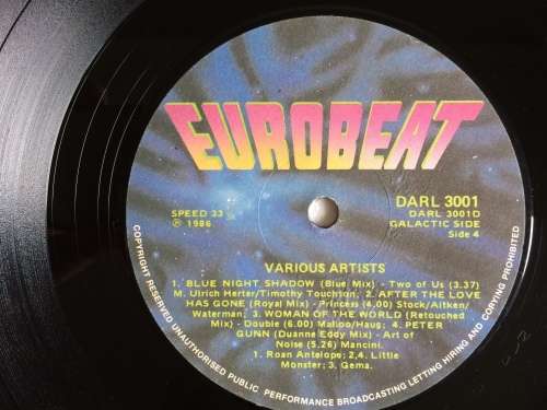 Eurobeat (2 x Vinyl, LP, Compilation) (Cover VG, LP`s VG+)