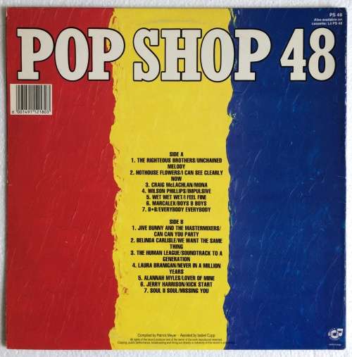 Various - Pop Shop 48 (Vinyl LP) (Cover VG+, LP VG+)