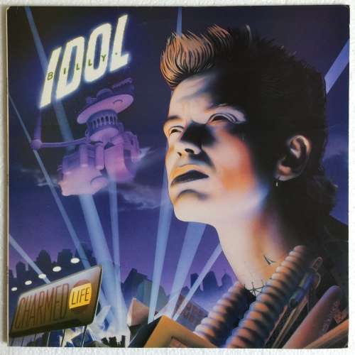 Billy Idol - Charmed Life (Vinyl LP) (Cover VG+, LP VG+) Inner Lyrics Sheet