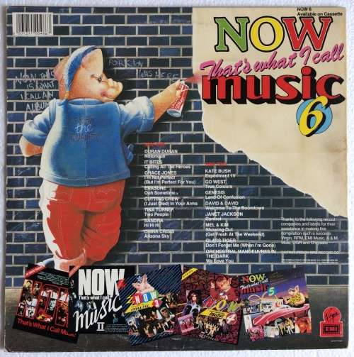 NOW That`s What I Call Music 6 (Pink Vinyl LP) (Cover VG+, LP EX)