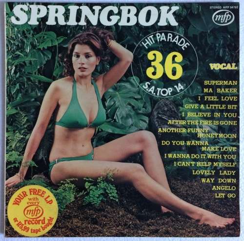 Springbok Hit Parade 36 (Vinyl LP) (Cover VG, LP VG+)