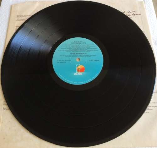 Steve Winwood - Back In The High Life (Vinyl LP) (Cover VG, LP VG+)