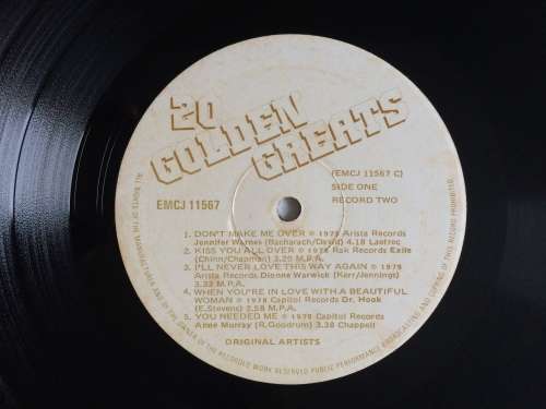 20 Golden Greats Volume 1 (2 x Vinyl, LP, Compilation) (Cover VG-/VG and LP`s VG+)