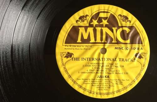 Juluka - The International Tracks  (Vinyl LP) (Cover VG+, LP VG+)