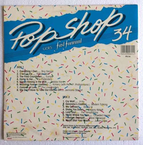Pop Shop 34 (Vinyl LP) (Cover VG+, LP VG+)
