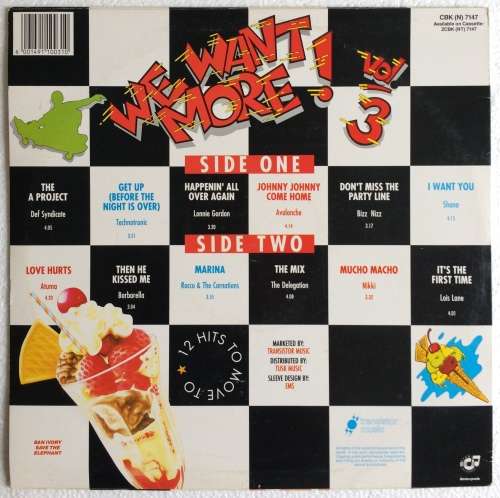 We Want More! Volume 3 (Vinyl LP) (Cover VG+, LP VG+)