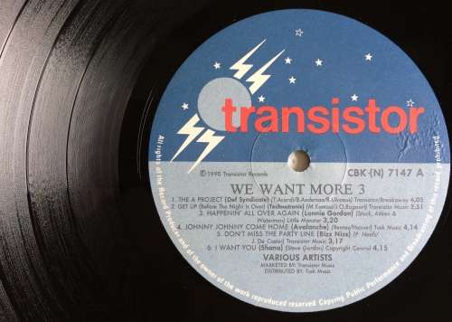 We Want More! Volume 3 (Vinyl LP) (Cover VG+, LP VG+)