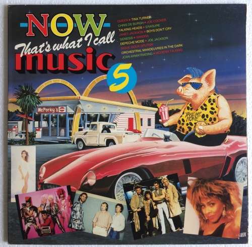 NOW That`s What I Call Music 5 (Vinyl LP) (Cover VG+, LP VG+, David Bowie Promo EX)