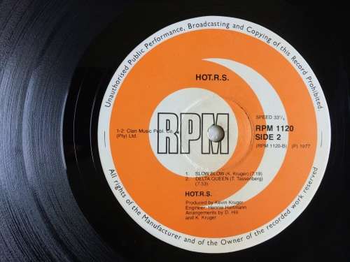HOT R.S. - The House Of The Rising Sun (Vinyl LP) (Cover VG+, LP VG+) [RARE]