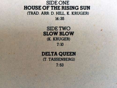 HOT R.S. - The House Of The Rising Sun (Vinyl LP) (Cover VG+, LP VG+) [RARE]