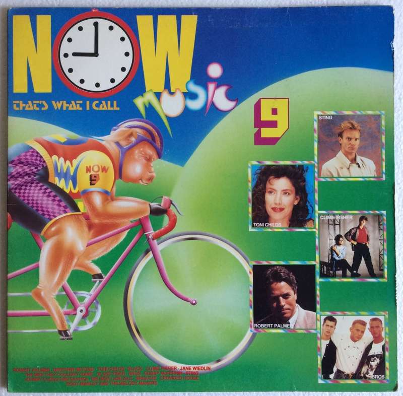 Various - Now That`s What I Call Music 9 (Vinyl LP) (Cover strong VG, LP VG to VG+)
