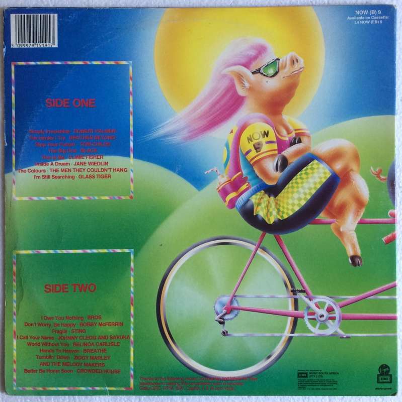 Various - Now That`s What I Call Music 9 (Vinyl LP) (Cover strong VG, LP VG to VG+)