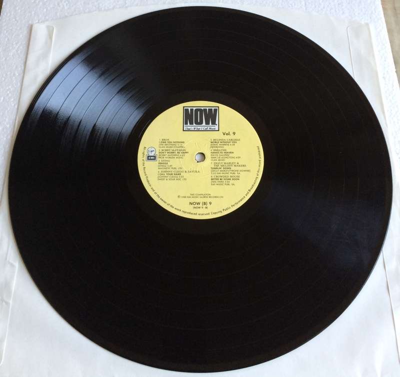Various - Now That`s What I Call Music 9 (Vinyl LP) (Cover strong VG, LP VG to VG+)