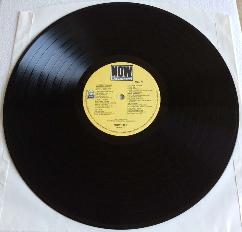 Various - Now That`s What I Call Music 9 (Vinyl LP) (Cover strong VG, LP VG to VG+)