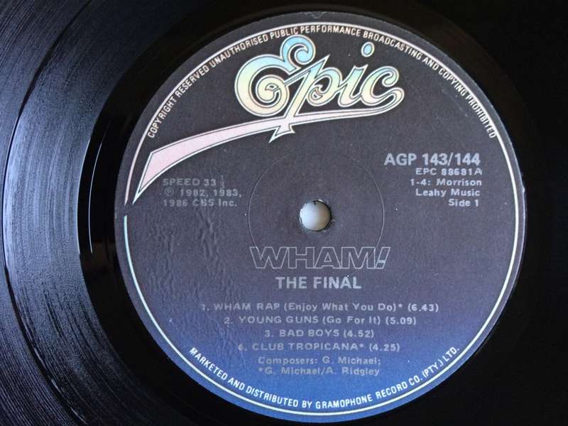 Wham! - The Final (2 x Vinyl, LP, Compilation) (Cover & LP VG+)