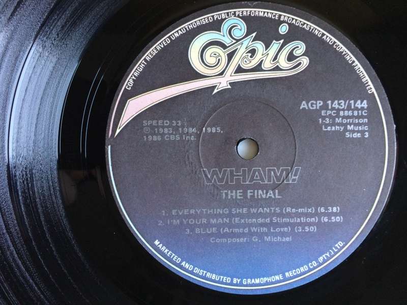 Wham! - The Final (2 x Vinyl, LP, Compilation) (Cover & LP VG+)