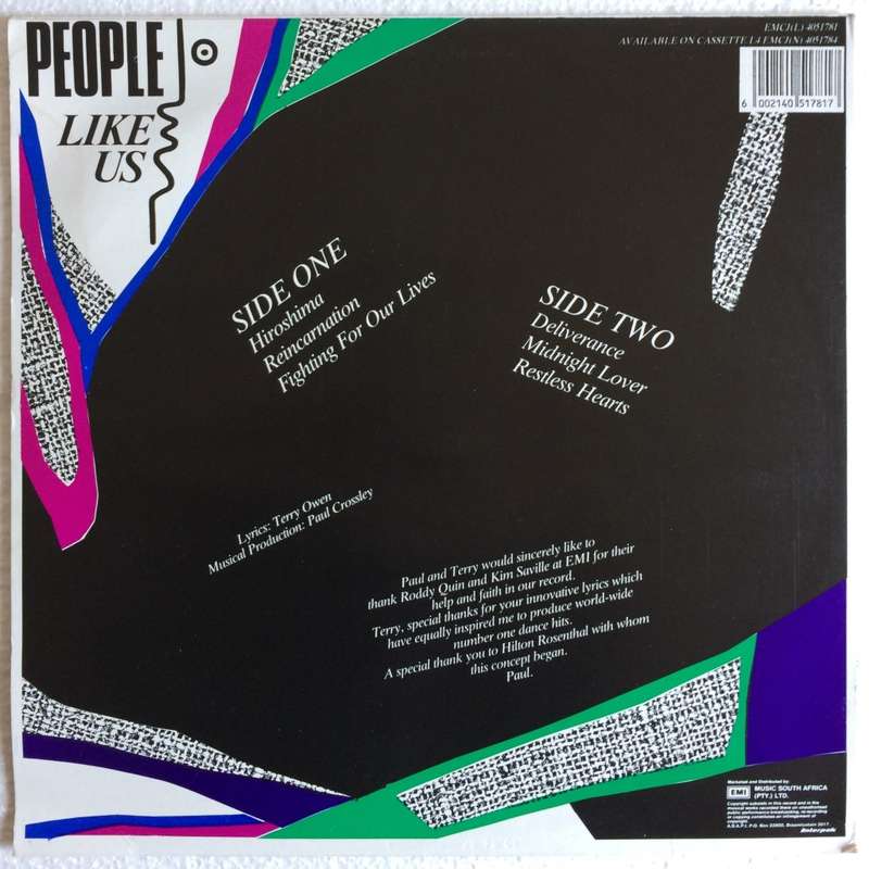 People Like Us - Deliverance  (Vinyl LP) (Cover VG+, LP VG+)