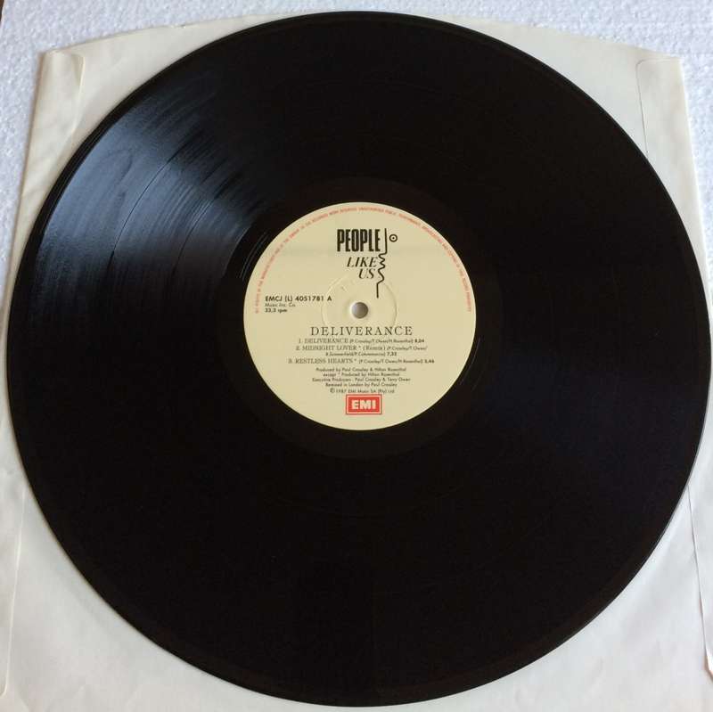 People Like Us - Deliverance  (Vinyl LP) (Cover VG+, LP VG+)