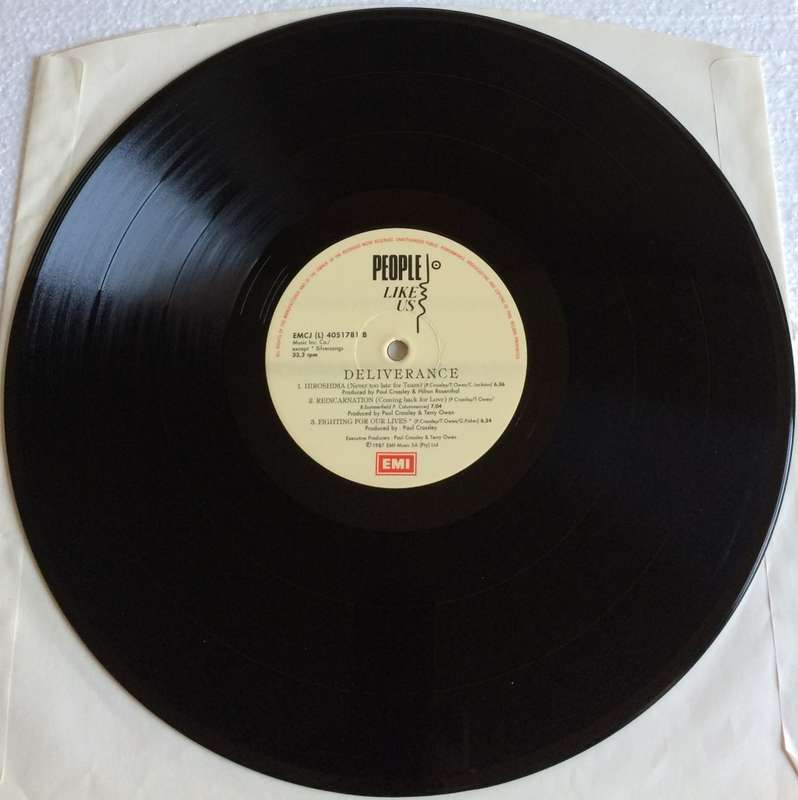 People Like Us - Deliverance  (Vinyl LP) (Cover VG+, LP VG+)