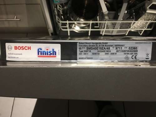 Dishwasher - Bosch Serie|2 SMS40E18ZA/48