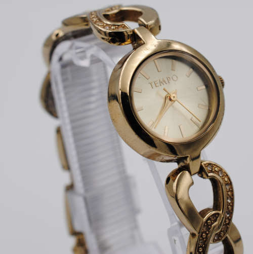 Tempo Gold Tone Women s Wrist Watch bobshop .za