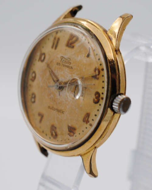 Tosca 25 Jewel Automatic Gold Plated Gents Watch