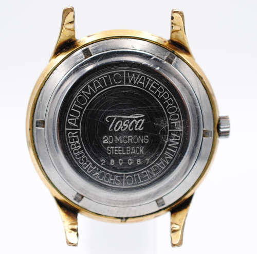 Tosca 25 Jewel Automatic Gold Plated Gents Watch