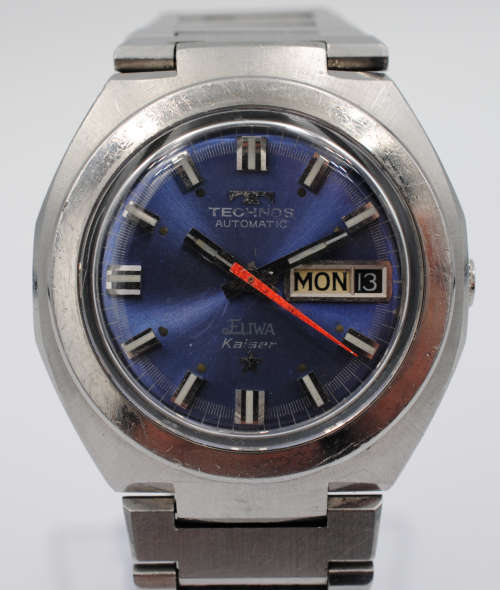 Technos watch 17 jewels incabloc on sale