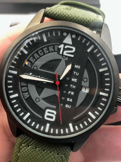 Infrantryco FS-006 World Peacekeeper Gents Quartz Watch