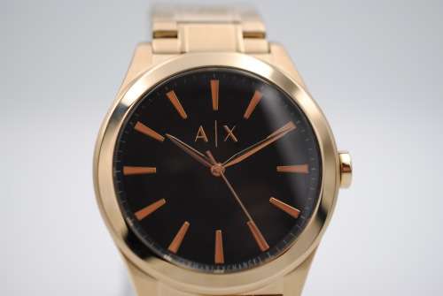 Armani Exchange Nico-AX2328 Gold Tone Gent`s Dress Watch