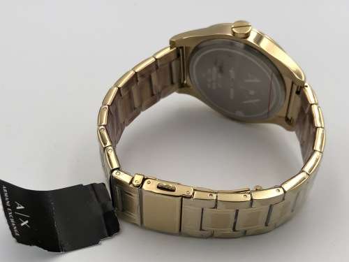 Men s Watches Armani Exchange Nico AX2328 Gold Tone Gent s Dress Watch was sold for 1 000.00 on 17 Apr at 22 16 by TheMainspring in Cape Town ID 551660781