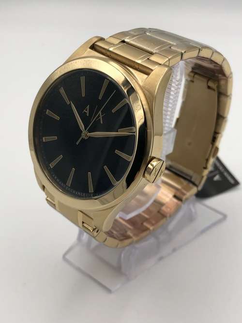 Armani Exchange Nico-AX2328 Gold Tone Gent`s Dress Watch