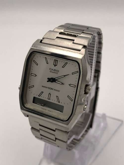 Casio AMW-31 Anadigital Gent`s Quartz Watch (See Description)