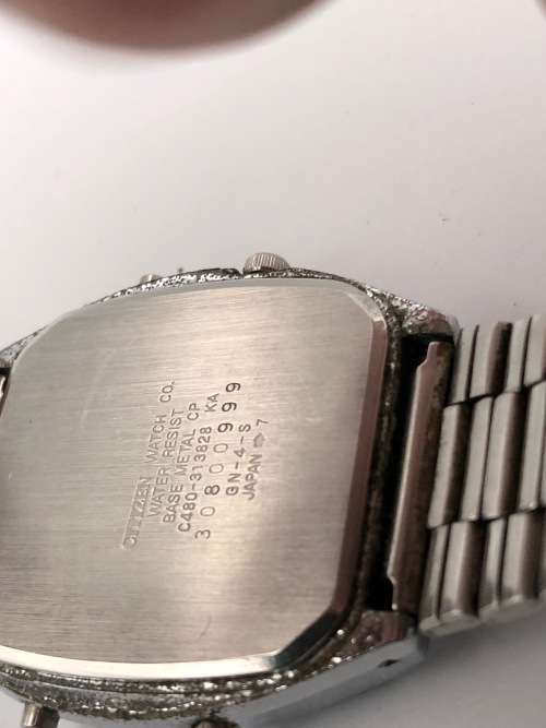 Citizen C480-313828 Anadigital Gent`s Quartz Watch (See Description)