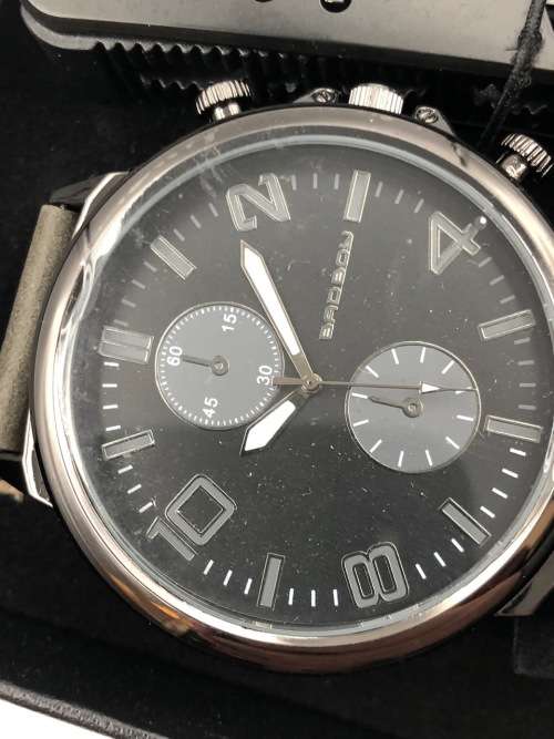 Bad Boy Stealth Analogue Watch Set (see description)