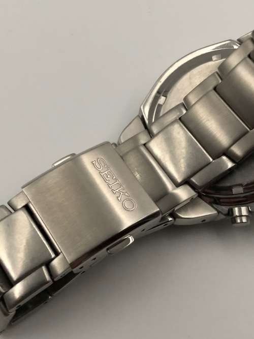 Vintage Seiko 7T92-0HE0 Stainless Steel Quartz Chronograph