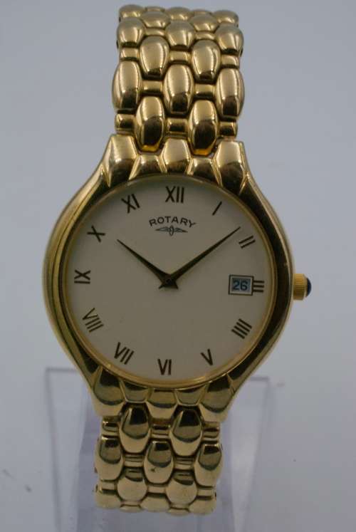 Rotary Gold Plated Watch (Quartz)