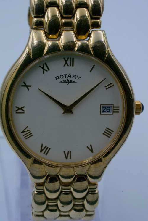 Rotary Gold Plated Watch (Quartz)
