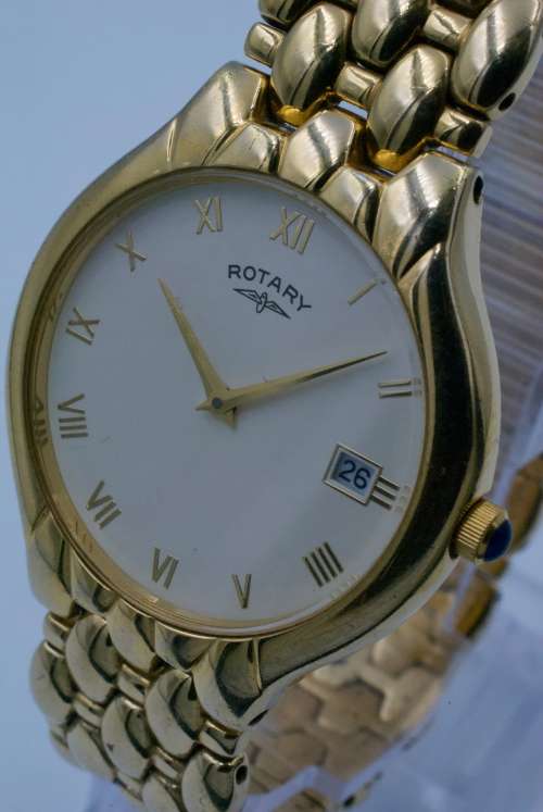 Rotary Gold Plated Watch (Quartz)