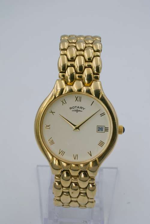 Rotary Gold Plated Watch (Quartz)
